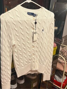 Polo by Ralph Lauren white Cardigan